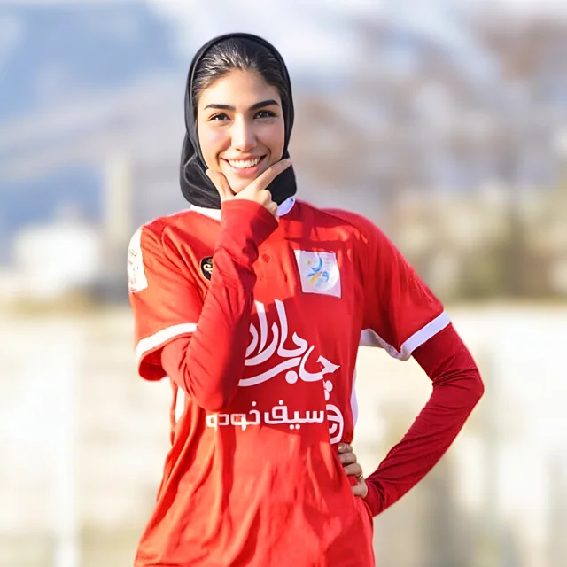 الهام فرهمند و همسرش حسین پاپی
