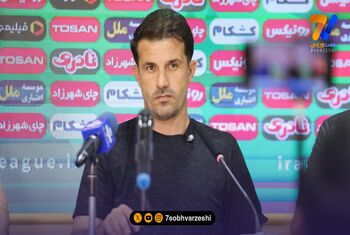 حدادی‌فر به نشست خبری پیش از بازی با استقلال خوزستان نرسید