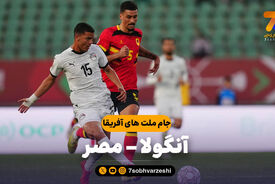 خلاصه بازی آنگولا 0 – مصر 0