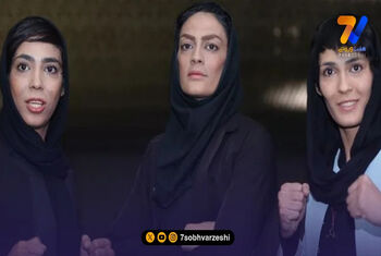 پیاده روی و علم کشی سهیلا و شهربانو منصوریان از نجف تا کربلا