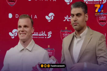دنیل گرا مدافع مجارستانی پرسپولیس در تهران