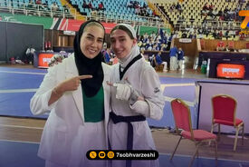 مدال طلای مبینا نعمت زاده + 3 نقره و 3 برنز برای تکواندو زنان ایران