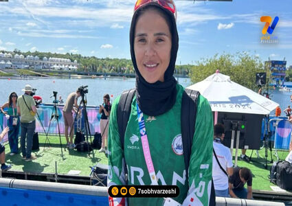 لنز ورزشی| مهسا جاور دختر توانمند قایقرانی