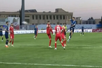 گل دوم گل گهر به پرسپولیس توسط پوریا لطیفی فر
