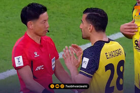 کمک داور ویدیویی به داد داور بازی سپاهان رسید!