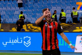 گل دوم الریاض به الاتحاد توسط توزه