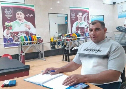 پیام سرمربی تیم ملی پاراوزنه‌برداری جوانان در روزهای جنگ
