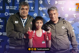 شاهکار پسر طلایی ایران در تاشکند؛ پیشه‌ور قزاقستان را در هم کوبید و قهرمان آسیا شد
