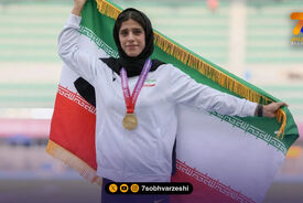 مبینی: فکر نمی‌کردم با طلای آسیا چنین اتفاق تاریخی را در دوومیدانی رقم بزنم