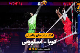 خلاصه والیبال کوبا 2 – اسلوونی 3