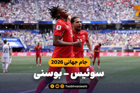خلاصه بازی سوئیس 4 – بوسنی 1