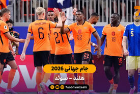 خلاصه بازی هلند 5 – 1 سوئد | جام جهانی