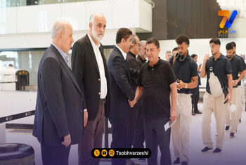 تیم ملی برای دومین بار عازم لس آنجلس شد