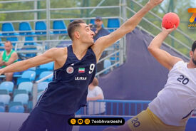 باخت ایران برابر پرتغال در نبرد نفسگیر هندبال ساحلی