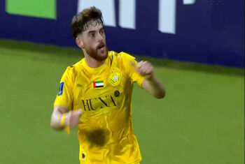 گل سوم الوصل به استقلال توسط پدرو مالهیرو