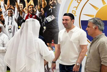 جواد نکونام شاهد برد بزرگ تراکتور در امارات!