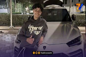 پلاک لامبورگینی پسر رونالدو گران‌تر از خود خودرو!