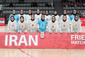 ۱۴ بازیکن نهایی تیم ملی فوتسال زنان ایران برای جام جهانی فیلیپین